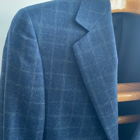 Canali Size 36R/46EU Blue with silver and yellow check - Picture 5 of 16